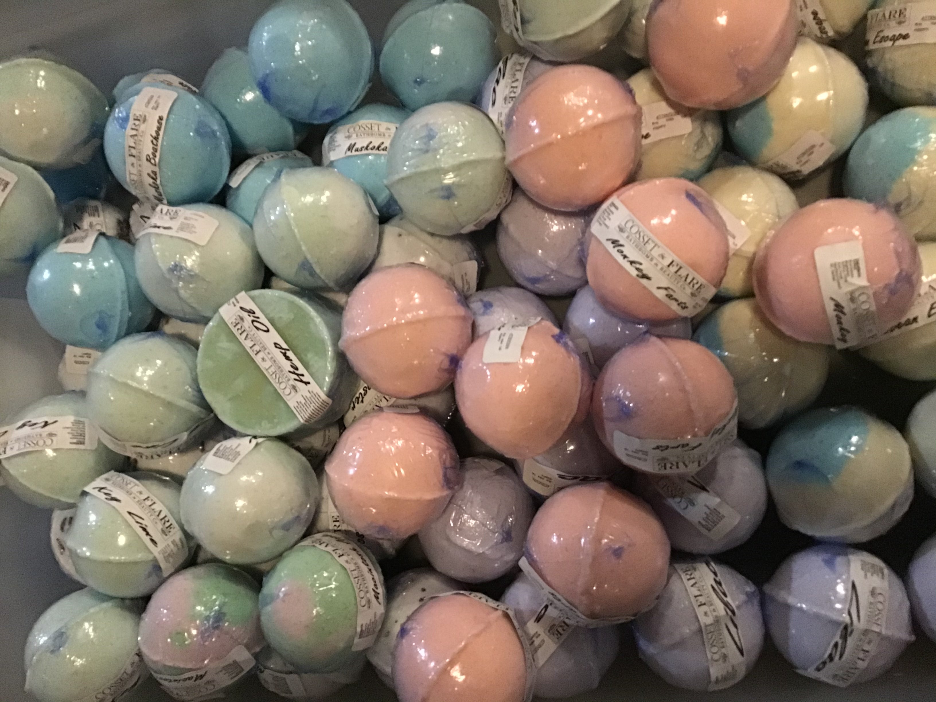 Cosset bath deals bombs